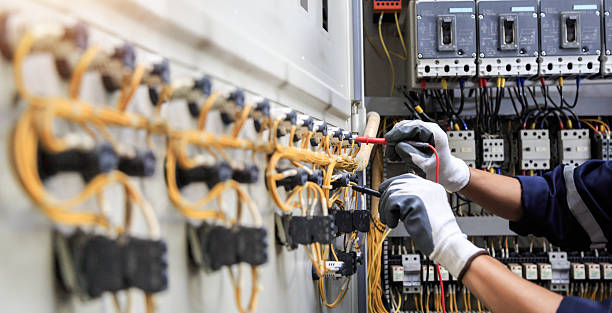 Professional Electrician technician working in Bedford, OH